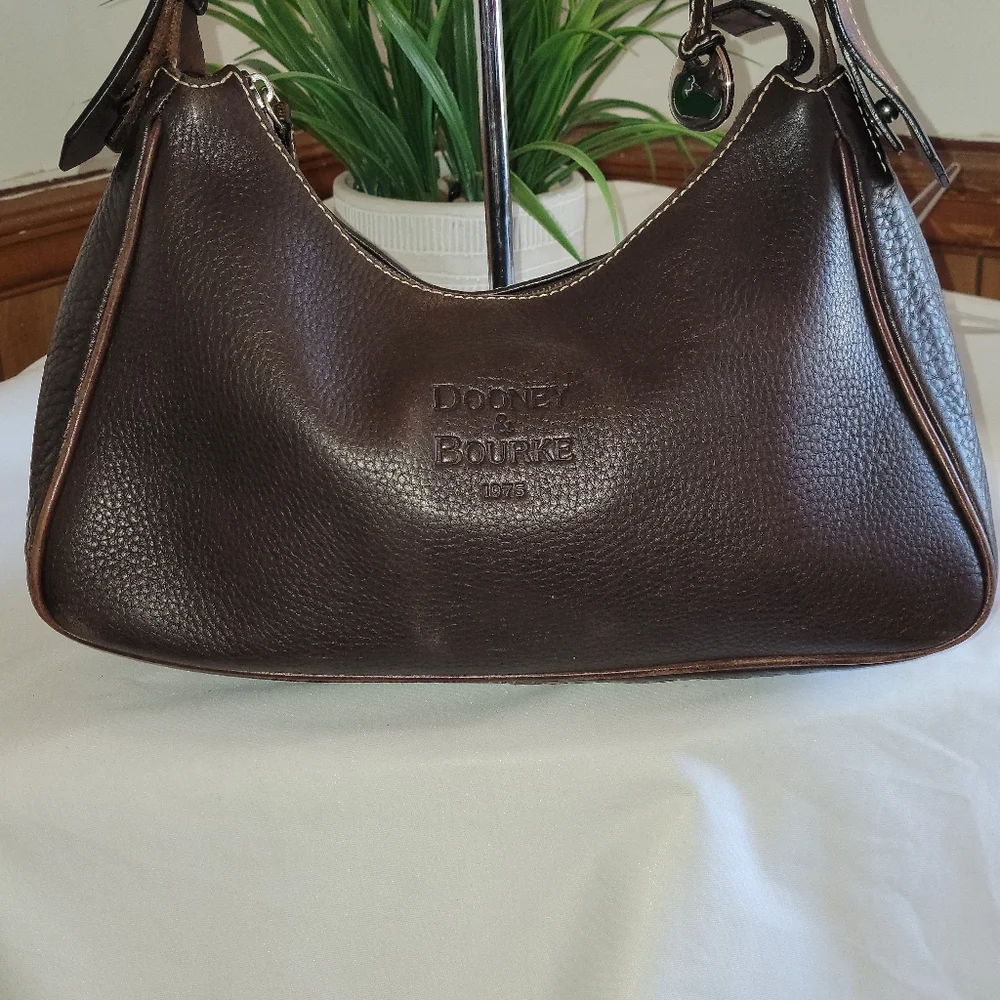 Dooney and Burkre Leather Hobo Bag
